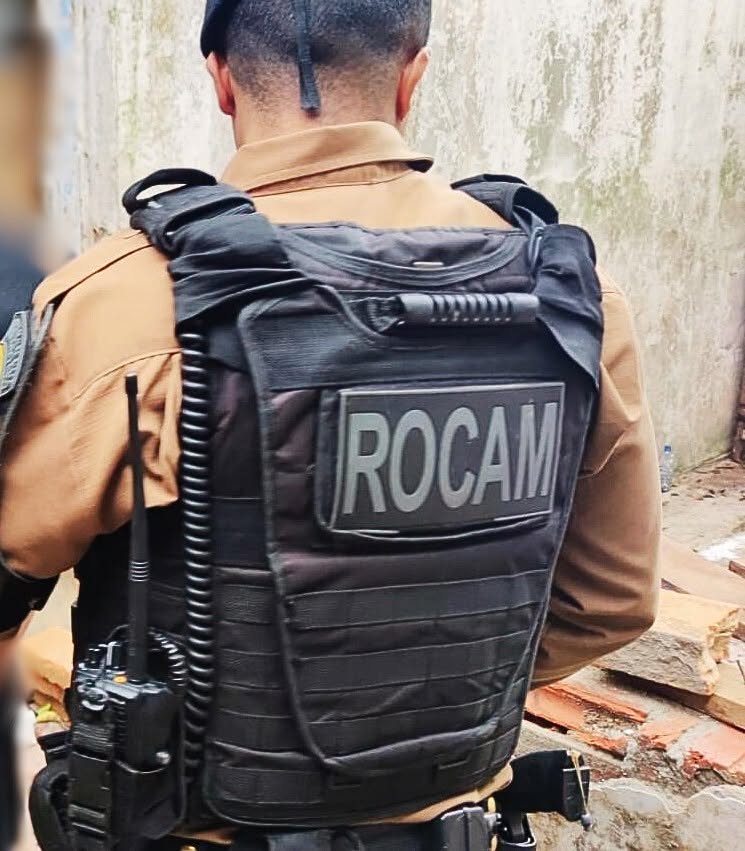 Foragido é recapturado pela ROCAM após tentar fugir em Campo Mourão